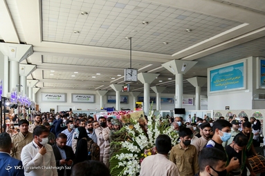 استقبال از پیکر شهید 