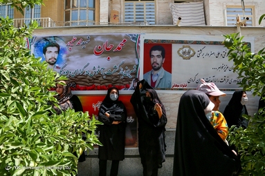 استقبال از پیکر شهید 