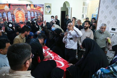 استقبال از پیکر شهید 