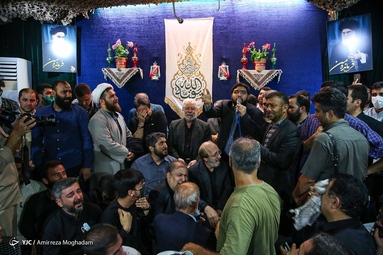 مراسم وداع با پیکر مطهر سردار شهید مدافع حرم «صیاد خدایی» -  معراج الشهدا