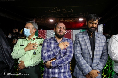 مراسم وداع با پیکر مطهر سردار شهید مدافع حرم «صیاد خدایی» -  معراج الشهدا