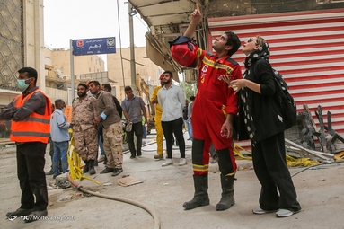 خیابان امیری آبادان، ۷۲ ساعت پس از حادثه