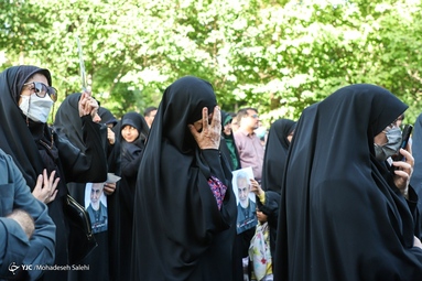 تشییع پیکرهای مطهر سه شهید دفاع مقدس - اصفهان