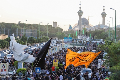 تشییع پیکرهای مطهر سه شهید دفاع مقدس - اصفهان
