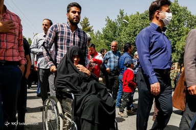 تشییع و تدفین پیکر طلبه شهید تازه تفحص شده «حسینعلی شاهچراغی» - شاهرضا اصفهان