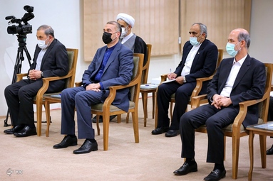 دیدار رهبر انقلاب با رئیس‌جمهور تاجیکستان
