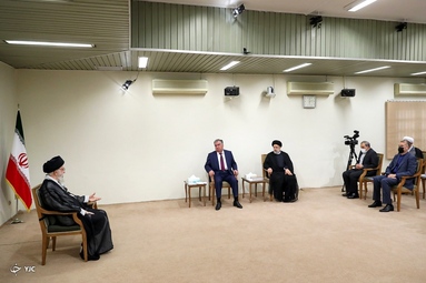 دیدار رهبر انقلاب با رئیس‌جمهور تاجیکستان