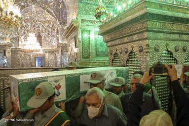 تشییع پیکر شهدای محیط‌بانی - شیراز