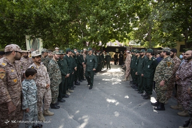 تشییع پیکر پاسدار شهید حاج محسن سرابی - همدان