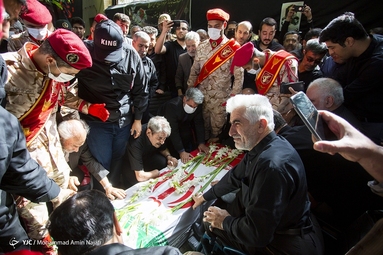 تشییع پیکر پاسدار شهید حاج محسن سرابی - همدان