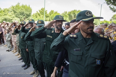 تشییع پیکر پاسدار شهید حاج محسن سرابی - همدان