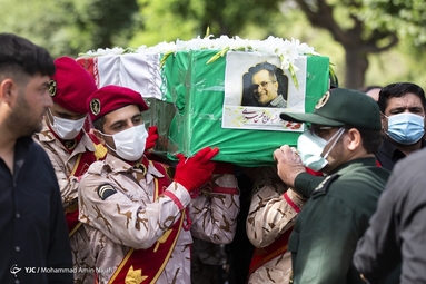 تشییع پیکر پاسدار شهید حاج محسن سرابی - همدان
