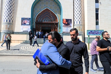 تشییع پیکر هنرمند پیشکسوت مرحوم مهدی صباغی - مشهد