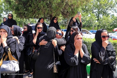 تشییع پیکر هنرمند پیشکسوت مرحوم مهدی صباغی - مشهد