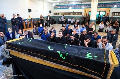 تشییع پیکر هنرمند پیشکسوت مرحوم مهدی صباغی - مشهد