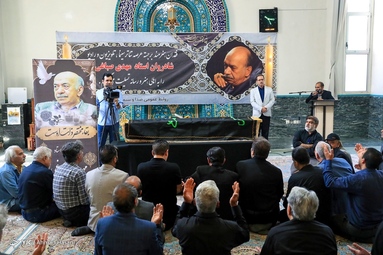 تشییع پیکر هنرمند پیشکسوت مرحوم مهدی صباغی - مشهد