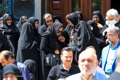 تشییع پیکر هنرمند پیشکسوت مرحوم مهدی صباغی - مشهد
