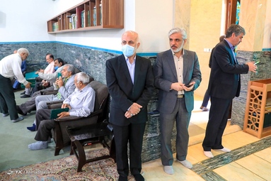 تشییع پیکر هنرمند پیشکسوت مرحوم مهدی صباغی - مشهد