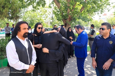 تشییع پیکر هنرمند پیشکسوت مرحوم مهدی صباغی - مشهد