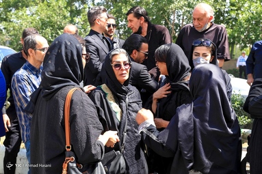 تشییع پیکر هنرمند پیشکسوت مرحوم مهدی صباغی - مشهد