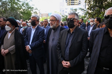 تشییع پیکر حجت الاسلام سید محمود دعایی