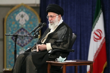 دیدار کارگزاران حج و زیارت با رهبر معظم انقلاب