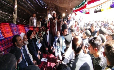 رئیس جمهور در سفر به منطقه لبد شهرستان کوهرنگ