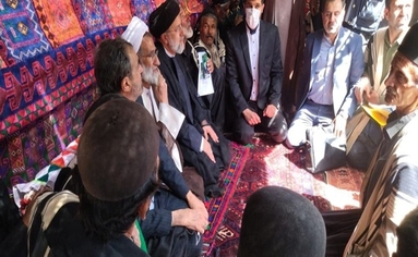 رئیس جمهور در سفر به منطقه لبد شهرستان کوهرنگ