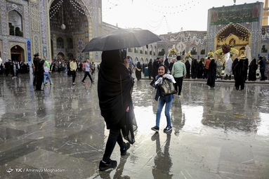 باران رحمت در شب میلاد امام مهربانی ها