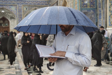 باران رحمت در شب میلاد امام مهربانی ها