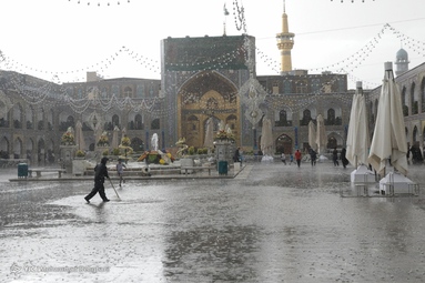 باران رحمت در شب میلاد امام مهربانی ها