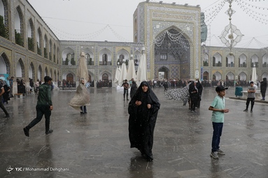 باران رحمت در شب میلاد امام مهربانی ها