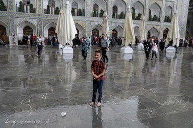 باران رحمت در شب میلاد امام مهربانی ها