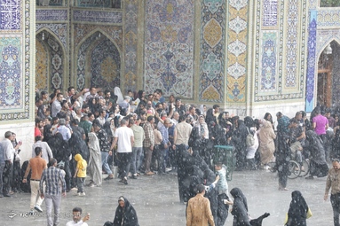باران رحمت در شب میلاد امام مهربانی ها
