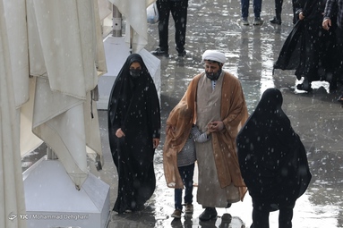 باران رحمت در شب میلاد امام مهربانی ها