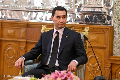 دیدار رئیس جمهور ترکمنستان با قالیباف