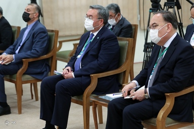 دیدار رئیس‌جمهور قزاقستان با رهبر معظم انقلاب