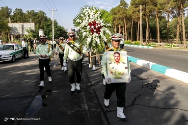 تشییع پیکر شهید «جواد زارعی» - یزد
