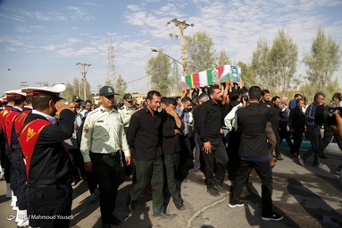 تشییع پیکر شهید «جواد زارعی» - یزد