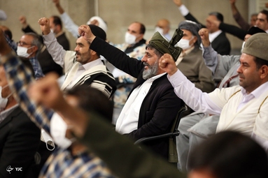 دیدار دست‌اندرکاران کنگره شهدای جامعه عشایری کشور با رهبر معظم انقلاب