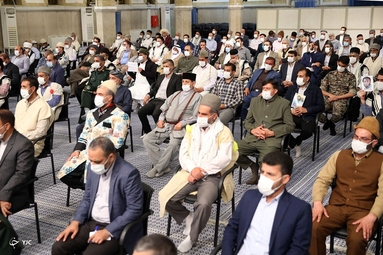دیدار دست‌اندرکاران کنگره شهدای جامعه عشایری کشور با رهبر معظم انقلاب