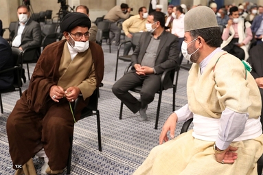 دیدار دست‌اندرکاران کنگره شهدای جامعه عشایری کشور با رهبر معظم انقلاب