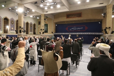 دیدار دست‌اندرکاران کنگره شهدای جامعه عشایری کشور با رهبر معظم انقلاب