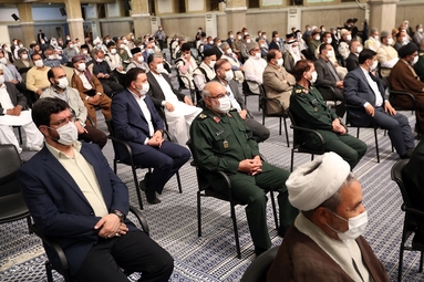 دیدار دست‌اندرکاران کنگره شهدای جامعه عشایری کشور با رهبر معظم انقلاب