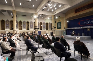 دیدار دست‌اندرکاران کنگره شهدای جامعه عشایری کشور با رهبر معظم انقلاب