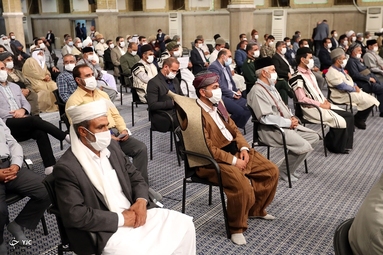 دیدار دست‌اندرکاران کنگره شهدای جامعه عشایری کشور با رهبر معظم انقلاب