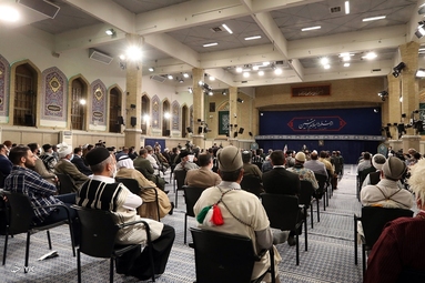 دیدار دست‌اندرکاران کنگره شهدای جامعه عشایری کشور با رهبر معظم انقلاب