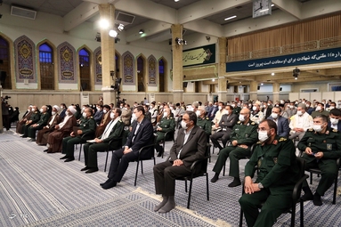 دیدار دست‌اندرکاران کنگره شهدای جامعه عشایری کشور با رهبر معظم انقلاب