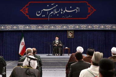 دیدار دست‌اندرکاران کنگره شهدای جامعه عشایری کشور با رهبر معظم انقلاب