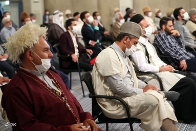 دیدار دست‌اندرکاران کنگره شهدای جامعه عشایری کشور با رهبر معظم انقلاب